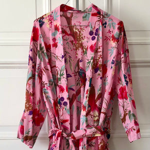 Kimono Floradora Bird Rose Pink, II-sorting