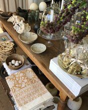 Load image into Gallery viewer, Tablecloth Block Print - Cardo Honey Yellow 165x270 cm