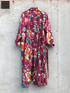 Kimono Floradora Indian Flower Purple