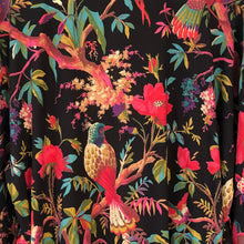 Load image into Gallery viewer, Kimono Floradora Bird Black NEW
