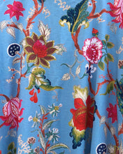 Load image into Gallery viewer, Kimono Floradora Indian Flower Light Blue