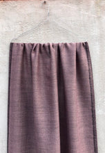 Load image into Gallery viewer, Scarf Two Tone Silky Cashmere Wool Heather Pink Black