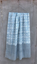Load image into Gallery viewer, Scarf Medallion Blue Organic Cotton