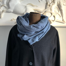 Load image into Gallery viewer, Scarf Soft Wool Dove Blue