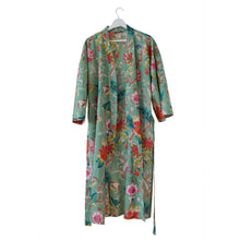 Load image into Gallery viewer, Kimono Floradora Indian Flower Jade