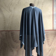 Load image into Gallery viewer, Shawl Poncho Fine Wool Dove