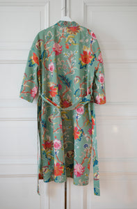 Kimono Floradora Indian Flower Jade