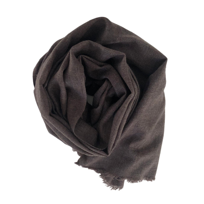 Scarf Soft Wool Java Brown