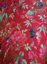 Load image into Gallery viewer, Kimono Floradora Bird Red