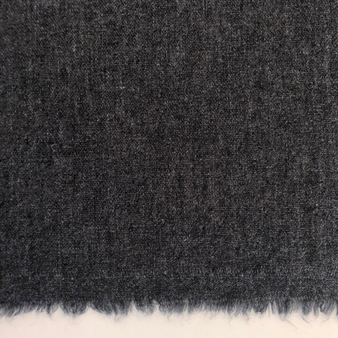 Shawl XL Soft Wool Dark Grey