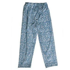 Pyjama Set Block Print Sisodia China Blue