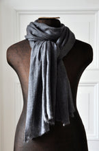 Load image into Gallery viewer, Shawl XL Soft Wool Grey