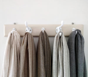 Scarf Soft Wool Carrara Grey
