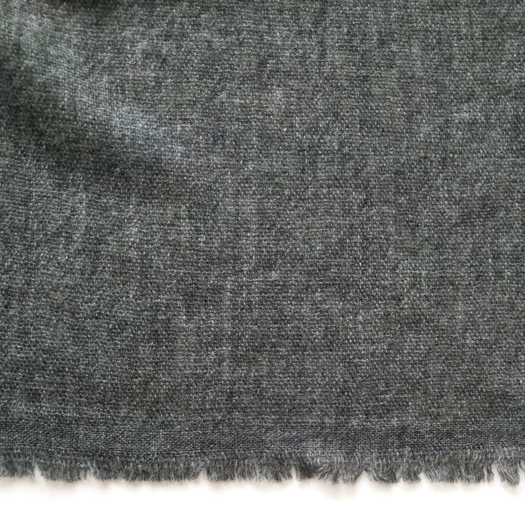 Shawl XL Soft Wool Grey