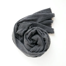 Load image into Gallery viewer, Shawl XL Soft Wool Grey