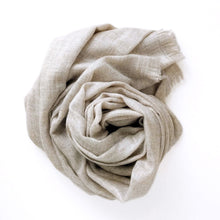 Load image into Gallery viewer, Scarf Soft Wool Oatmeal